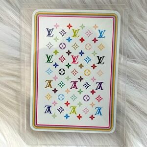 LOUIS VUITTON PLAYING CARD